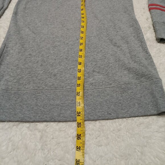 Free People Women's Gray Stripped Long Sleeves Dress Size M - Picture 5 of 8